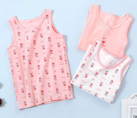 Παιδικό φανελάκι με φαρδιές τιράντες