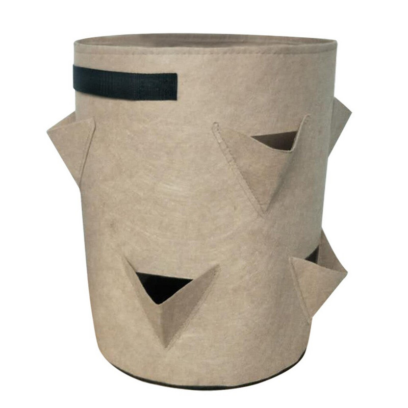 Páska na šalát, jahodová výsadba, plsť, vrecko na výsadbu, zahusťovacia taška na záhradný kvetináč