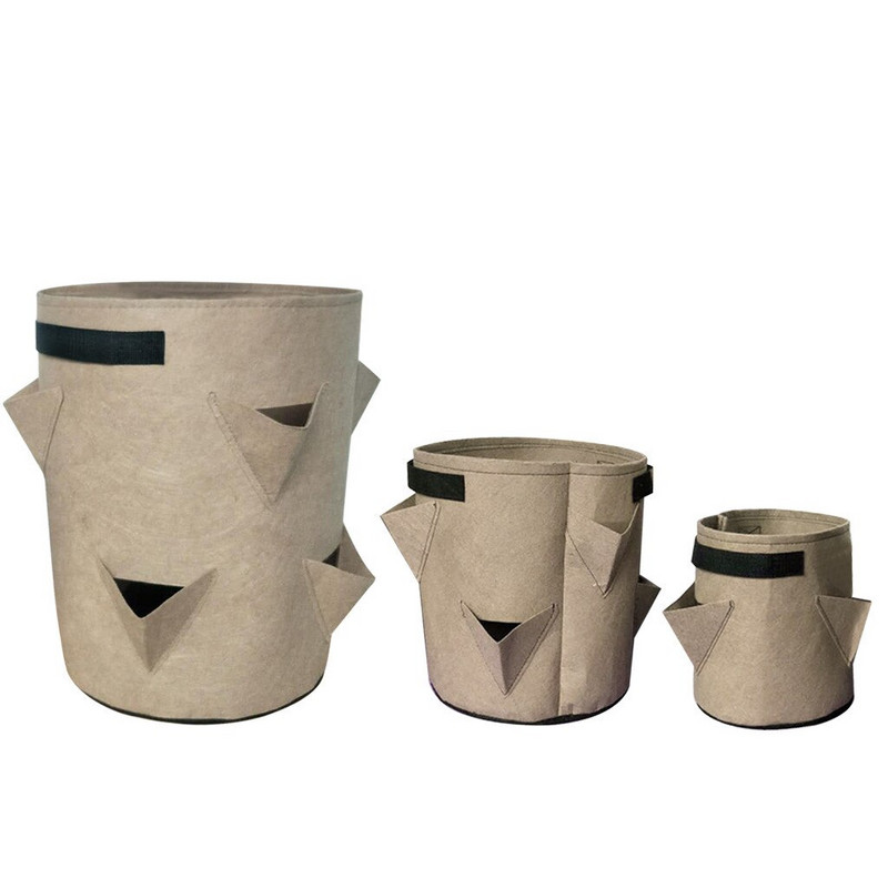 Páska na šalát, jahodová výsadba, plsť, vrecko na výsadbu, zahusťovacia taška na záhradný kvetináč