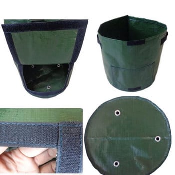 Fresh Herb Plants Potato PE Planting Thicken Container Bag Planter DIY Cloth Pot Garden Patio Lawn & Garden Grass Sun and Shade