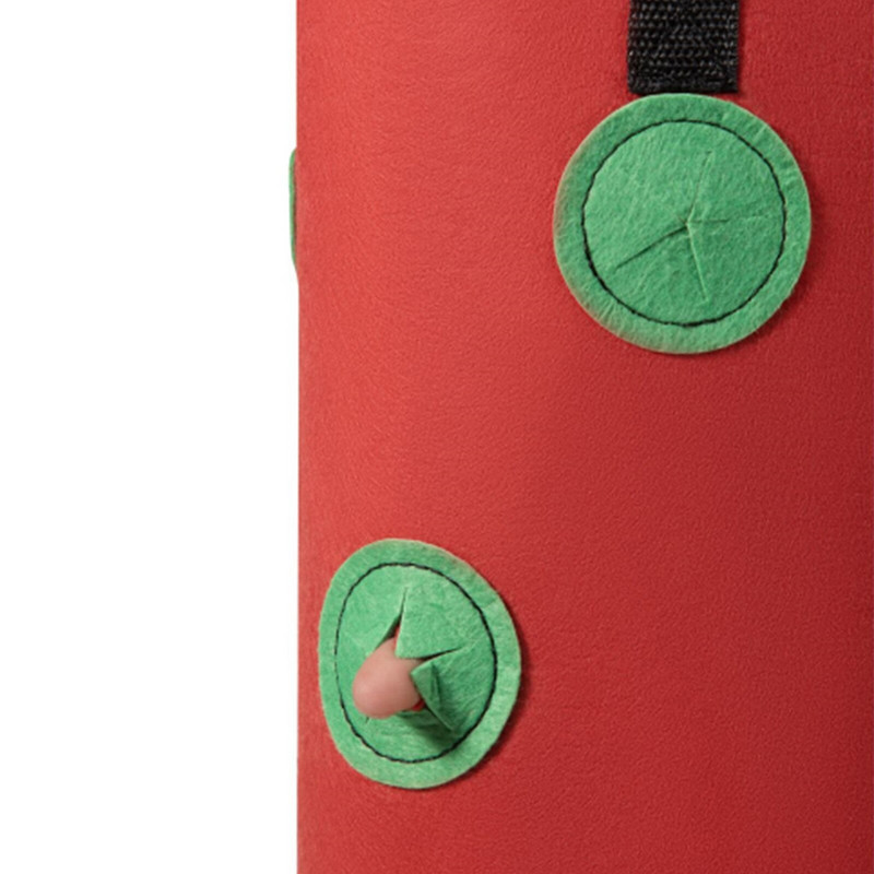 Palmetto žolės pakabinamas vazonas, sodinimo maišelis, talpykla veltinio audinys braškių sodo terasa Veja ir sodas dryžuota saulėgrąža