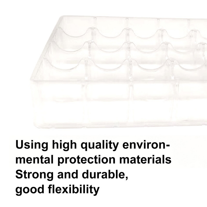 Tepelne odolný modrý malý priehľadný podnos, priehľadný pestovateľský kvetináč, sadenice, poľnohospodársky trávnik, súprava na pestovanie jahôd a záhrad.