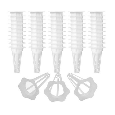 Pakaitiniai auginimo krepšeliai – Sėklų pradinių ankščių rinkinys Hidroponinės auginimo sistemos sėklų ankščių krepšeliai, skirti auginti vyšninių pomidorų braškes