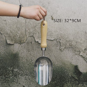 Nerūdijančio plieno sodo kastuvas Mini mažas kastuvas Namų sodo įrankiai Augalai Dirvožemis Kastuvai Gėlės ir daržovių sodinimas