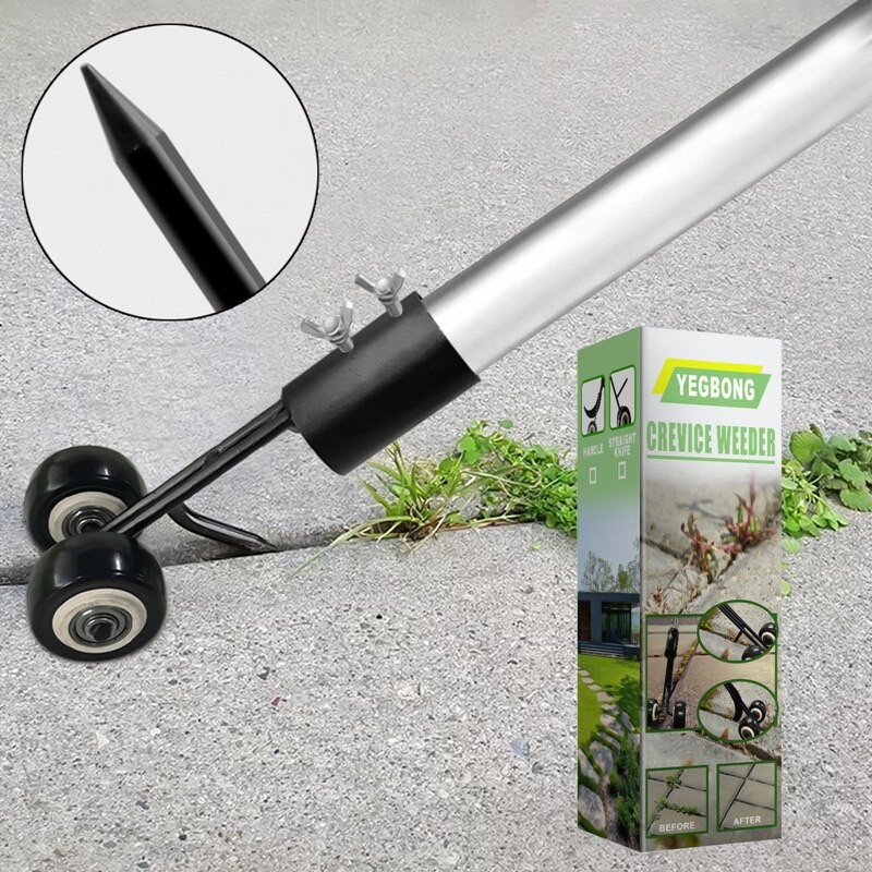 Prenosný záhradný odstraňovač buriny, vyžínač na trávu, nastaviteľná dĺžka, odstraňovač buriny, bez nutnosti ohýbania záhradného náradia