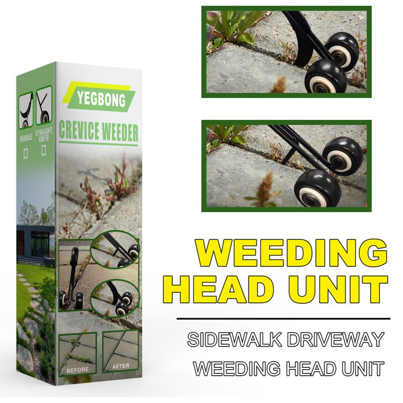 Prenosný záhradný odstraňovač buriny, vyžínač na trávu, nastaviteľná dĺžka, odstraňovač buriny, bez nutnosti ohýbania záhradného náradia