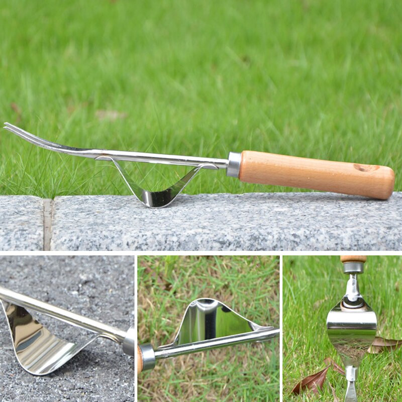 Nerūdijančio plieno rankinė ravėjimo mašina Piktžolės Kasimas šakėmis Piktžolės Pašalinkite Kastuvą Sodo kirpimo įrankiai Nuimami perjungiami Nuimami