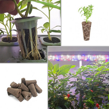 50Pcs Convenient Hydroponic Plant Growth Planting Sponge Planting Sponge Brown Color Ευρεία εφαρμογή