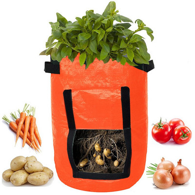 Hnojivo na trávu, vrecko na sadenie, zahusťovacia nádoba, záhrada, PE pestovanie, DIY kvetináč, kvetináč, terasa, trávnik a súprava na pestovanie paradajok