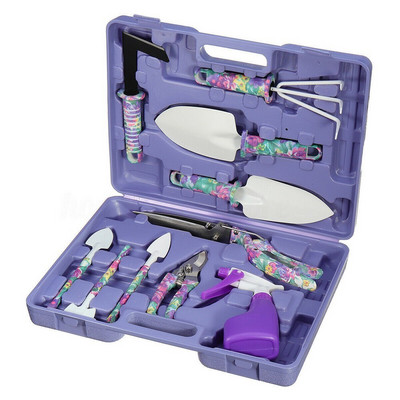 10-dielna sada záhradného náradia, záhradné štepenie, poľnohospodárske nožnice na orezávanie, nožnice na ovocné stromy, orezávanie, záhradné náradie, multifunkčné 6