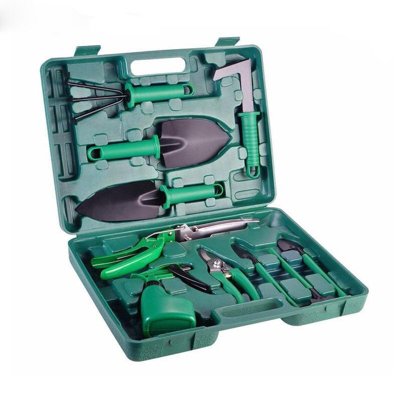 10-dielna sada záhradného náradia, záhradné štepenie, poľnohospodárske nožnice na orezávanie, nožnice na ovocné stromy, orezávanie, záhradné náradie, multifunkčné 6