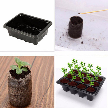 Plant Live 12 Cells Hole Nursery Pots Plant Seed Box Δίσκος Εισαγωγή θήκης σποράς Πακέτα λαχανικών