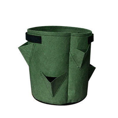 Vrece na pestovanie trávy, jahodová plsť, kvetináč, nádoba na pestovanie, záhrada, zahusťovanie, terasa, trávnik a záhrada, 50 tácok