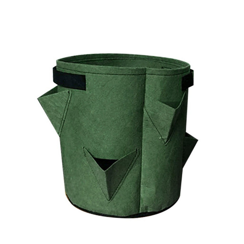 Vrece na pestovanie trávy, jahodová plsť, kvetináč, nádoba na pestovanie, záhrada, zahusťovanie, terasa, trávnik a záhrada, 50 tácok