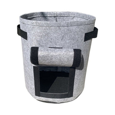 Kalėdų vainikas Neaustiniai sodo maišeliai Vazonas Daržovių Maišas Sodinimas Bulvių Sodo Maišeliai Terasa Veja ir sodo žolė 20 Lb Maišas