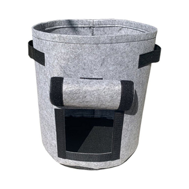 Kalėdų vainikas Neaustiniai sodo maišeliai Vazonas Daržovių Maišas Sodinimas Bulvių Sodo Maišeliai Terasa Veja ir sodo žolė 20 Lb Maišas