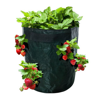 Fruit Nut Garden Thicken Strawberry DIY Planting Πανί Ζαρντιέρης Δοχείο Τσάντα PE Pot Patio Lawn & Garden Capillary για εκκίνηση