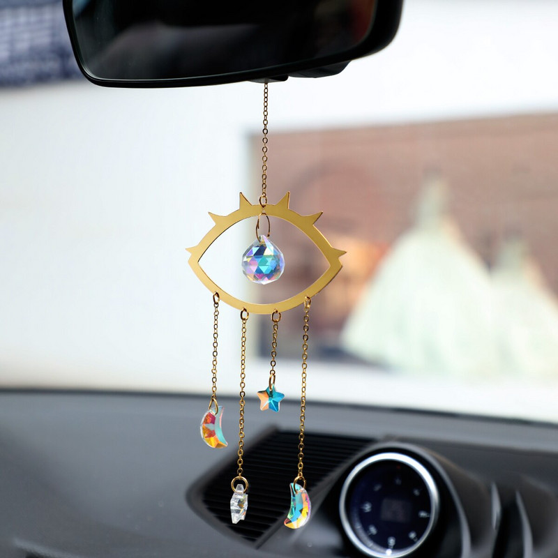 2 ks lapač slnka s krištáľovým efektom, boho závesným svetlom na okno, dúhovým lapačom slnka, hranolom, chytačom svetla do záhrady, darčekom