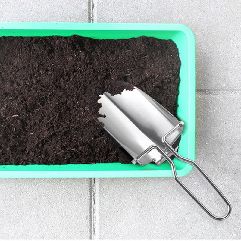 Oro sodo ankštys Žygio įrankis Plieninis sulankstomas kūrybinis kastuvas nerūdijantis sodo kiemas Veja ir sodo brokolių augalai