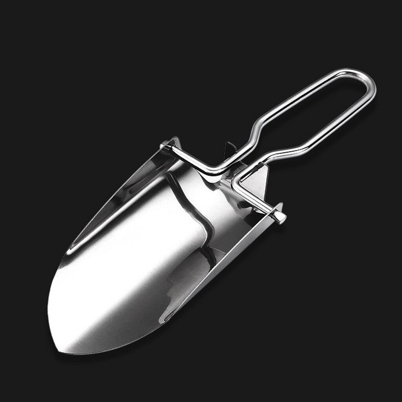 Oro sodo ankštys Žygio įrankis Plieninis sulankstomas kūrybinis kastuvas nerūdijantis sodo kiemas Veja ir sodo brokolių augalai