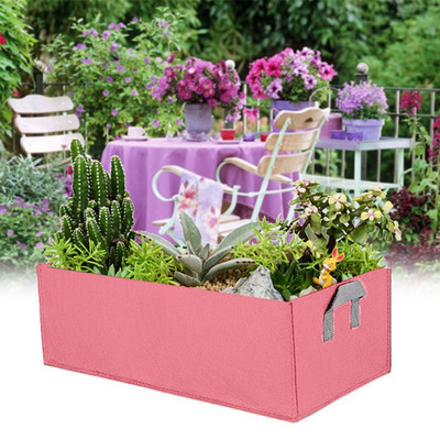 Sodo reikmenys Stačiakampis Augimas Sodo krepšys Sodinimas Pakeltas audinys Kvėpuojantis konteineris Lova terasa Veja ir sodo storesnė veja