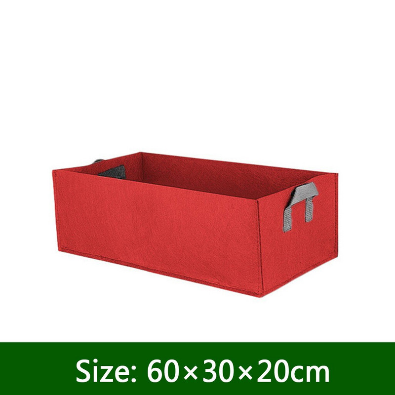 Sodo reikmenys Stačiakampis Augimas Sodo krepšys Sodinimas Pakeltas audinys Kvėpuojantis konteineris Lova terasa Veja ir sodo storesnė veja