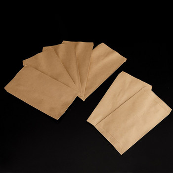 Herb Seedlings 100pcs Vintage Box Bag Pouch 6x10cm Glue Kraft Supplies Paper for Seed Patio Lawn & Northeast Mix Grass