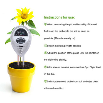 Pumpkin Growing Kit Tester 3 PH in1 Kit Flower Meter Light Test Plant Water for Garden Atio Garden & Garden starting Heat Mats