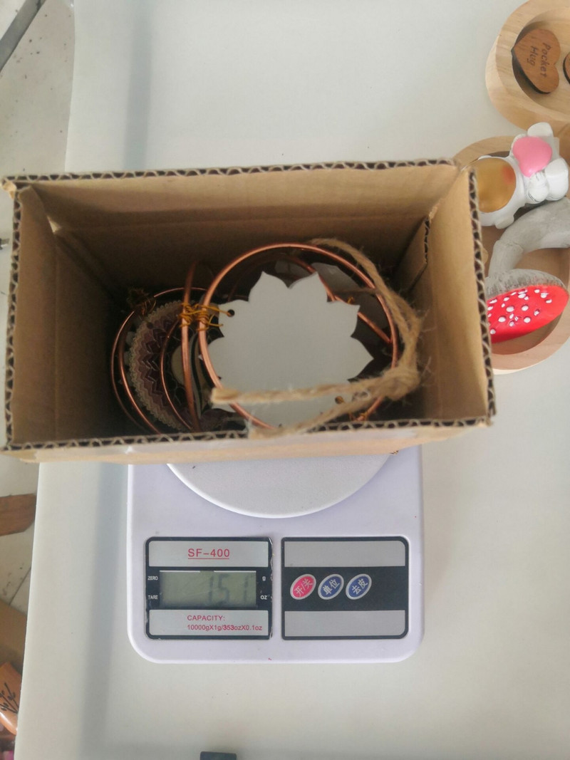 Záhradné Suncatchers Moderná akrylová sada 7 čakier Duchovný dar - Moderná akrylová sada 7 visiacich zvonkohier