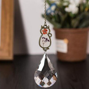 Krištáľový luster Suncatcher, fazetový hranol, prívesok na okno, závesná ozdoba, domáca záhradná dekorácia, figúrka, kovové remeslá, vianočné darčeky.