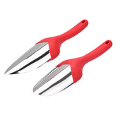 Nešiojamas sodo kastuvas Kastuvas nerūdijančio plieno Daugiafunkcis kietas plastikinis rankena Kasimo mentelė Bonsai namų įrankiai