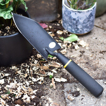 Мини градински лопати Инструмент с удобна гумена дръжка от смола Направи си сам градински ръчни инструменти за ограничени площи Саксии за цветя Градински инструменти