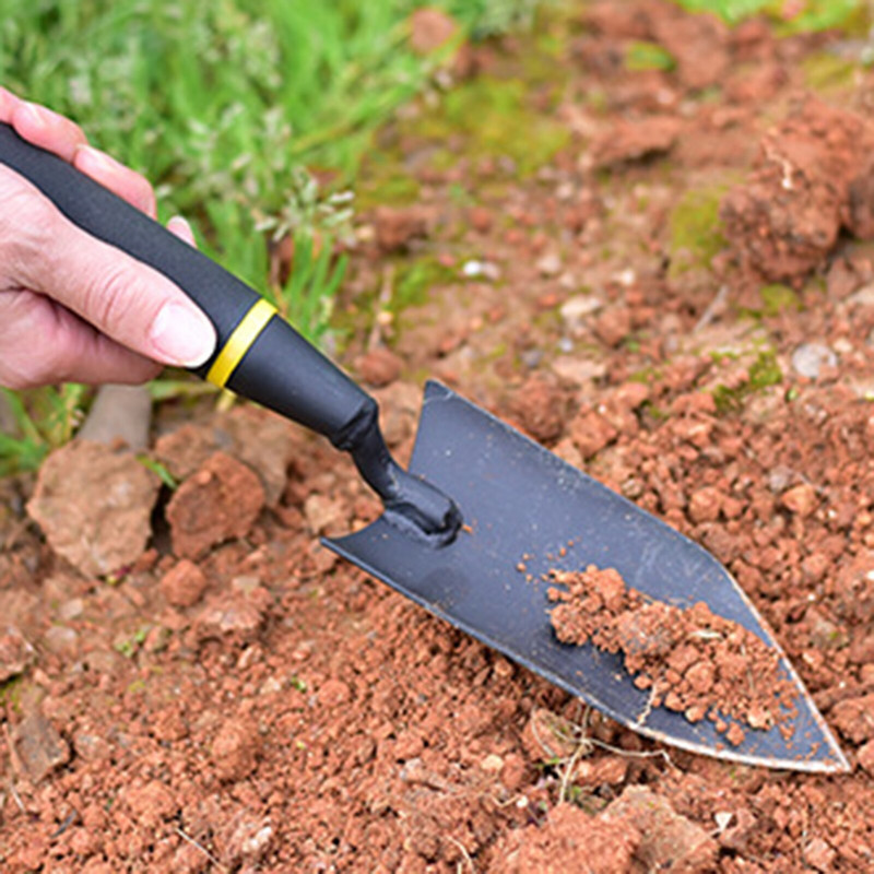 Mini sodo kastuvų įrankis su patogia dervos gumos rankena „Pasidaryk pats“ sodo rankiniai įrankiai, skirti ribotiems plotams gėlių vazonams Sodo įrankiai