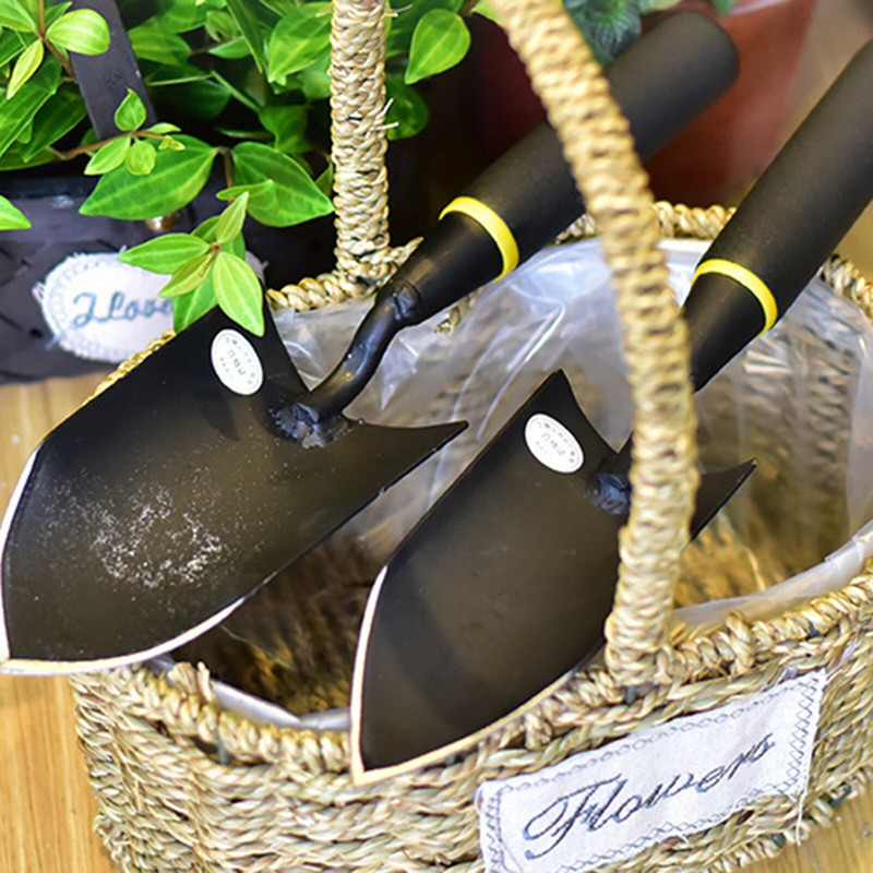 Mini sodo kastuvų įrankis su patogia dervos gumos rankena „Pasidaryk pats“ sodo rankiniai įrankiai, skirti ribotiems plotams gėlių vazonams Sodo įrankiai