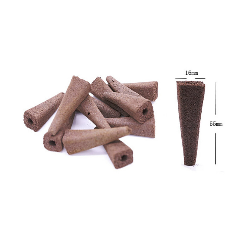 50 supakuotų auginimo kempinių sėklų ankščių rinkinys.