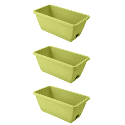 Ghiveci de plantat de bame Balcon, flori, ghivece din plastic, jgheab pentru plantare de legume, terasa, consumabile pentru economisirea gazonului și grădinii