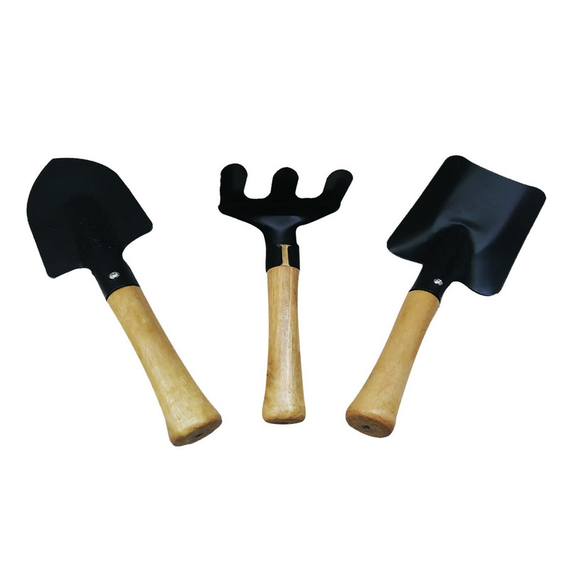 Lopata na rastliny cukrovej trstiny, trojdielna sada záhradného náradia, stromy, detský manuál na sadenie mini trávnych rohoží