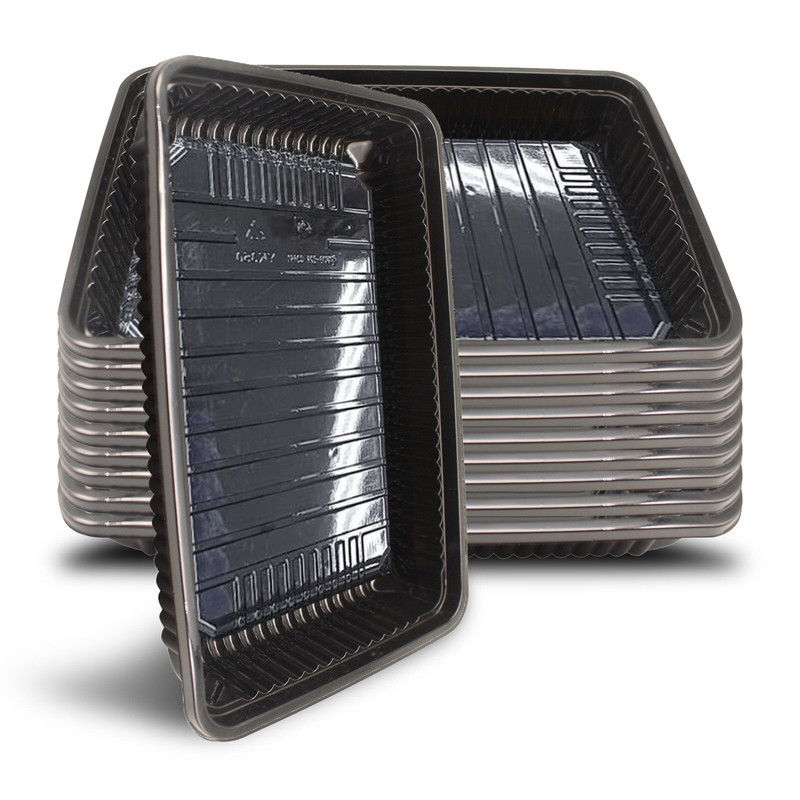 40 Permatomas mažas padėklas vazonas, juodųjų sodinukų auginimas, žemės ūkio terasa, veja ir sodas, vidaus pradinis rinkinys