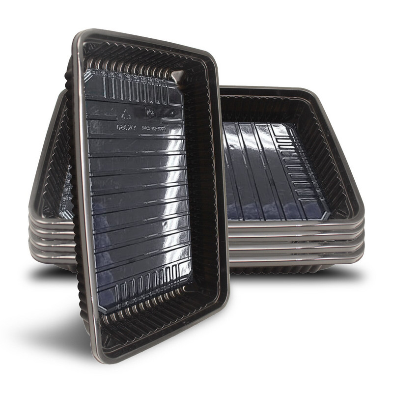 40 Permatomas mažas padėklas vazonas, juodųjų sodinukų auginimas, žemės ūkio terasa, veja ir sodas, vidaus pradinis rinkinys