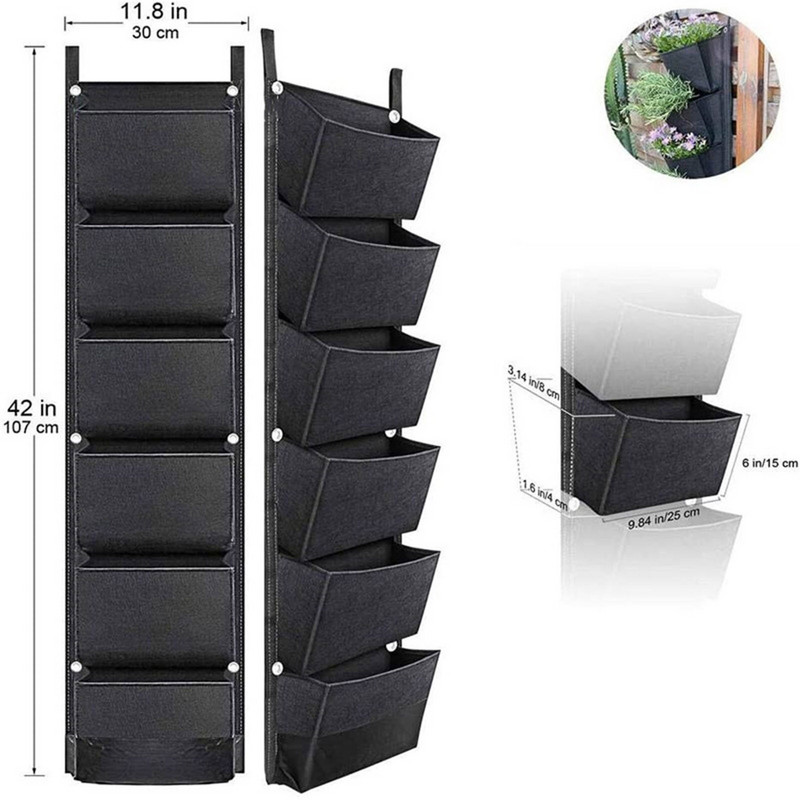 Choice Žolių auginimo rinkinys Auginimo maišelis Auginimo sodo vazonas Sieniniai vazonų sodintuvai Kabantys audinio daiginimo drėgmės kupolas su šviesa