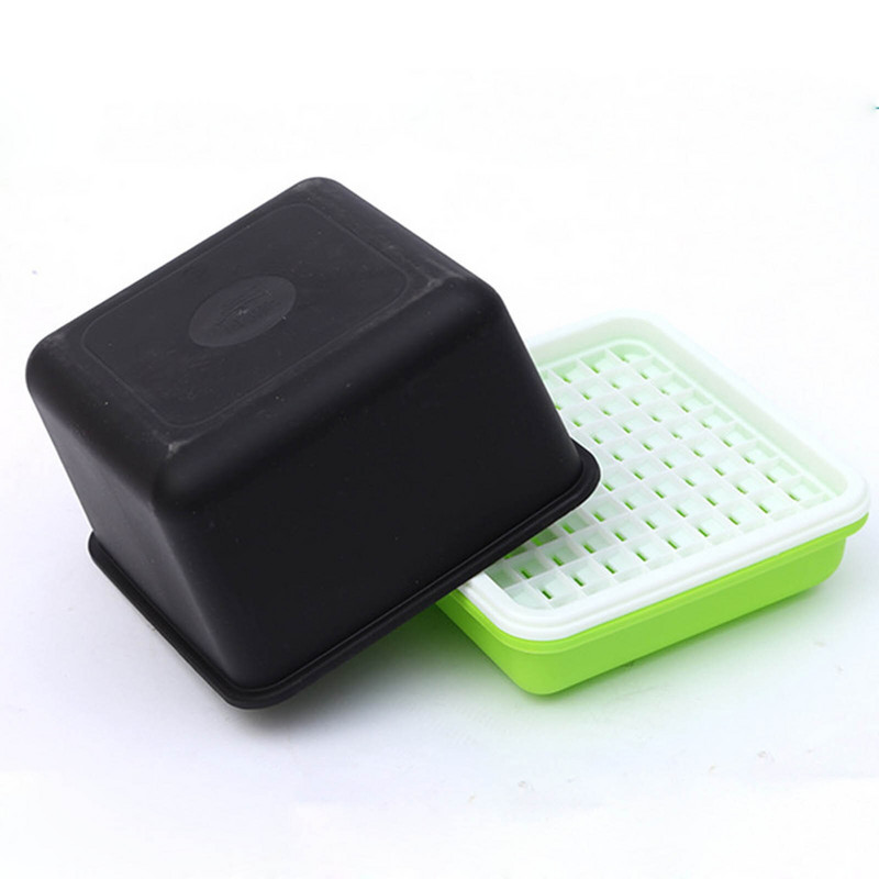 Vnútorná súprava Germinati Sprout Tray Seed Plant Pestovateľský box Sprout Permanent Hydroponics Semená Patio Lawn Grass Keeling Blanket