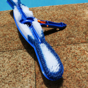 Смукателна четка с вакуумна глава Устройство за почистване на басейни Инструмент за почистване на езерце Аксесоари Лесни за носене Преносими части за плуване