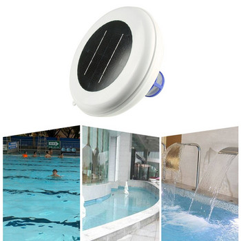 Copper Silver Ion Swimming Pool Purifier Solar Powered Water Cleaning Kills-Ionizer Algae for Outdoor Hot Tubs SPA