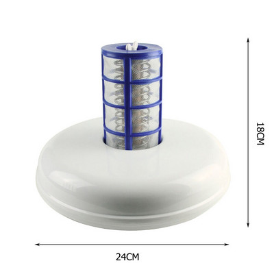 Vase hõbeioon basseini puhastaja päikeseenergial töötav veepuhastus tapab vetikate ionisaator välimullivannide jaoks SPA