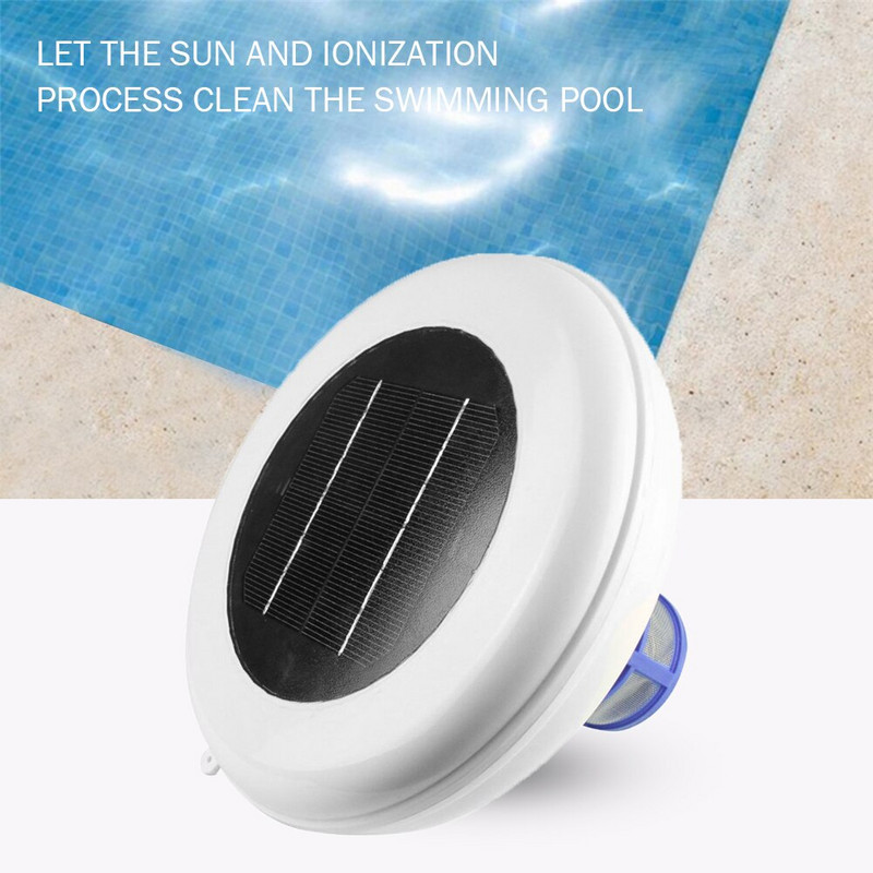 Vase hõbeioon basseini puhastaja päikeseenergial töötav veepuhastus tapab vetikate ionisaator välimullivannide jaoks SPA