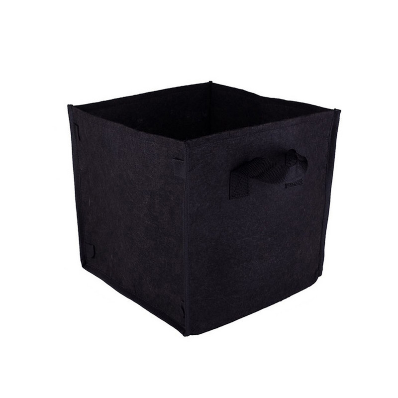 Braškių augalai, skirti rudeniui sodinti, su rankenomis Neaustinis sustorėjęs vazonas, auginimo maišelis Audinys Augalas kiemas Veja ir brokolių daigai