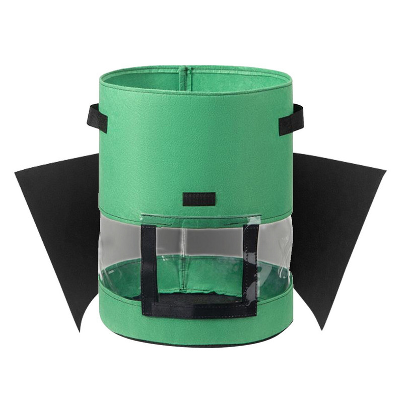 Žolės kamšteliai vejai Sodininkystei Laikyti Namų Sodo Daržovių Maišelis Daigų Maišelis Sodinimo Krepšys Su šešėliuojančiais vazonų padėklais