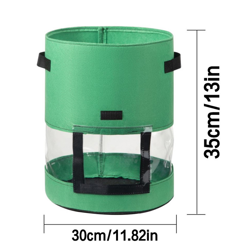 Žolės kamšteliai vejai Sodininkystei Laikyti Namų Sodo Daržovių Maišelis Daigų Maišelis Sodinimo Krepšys Su šešėliuojančiais vazonų padėklais