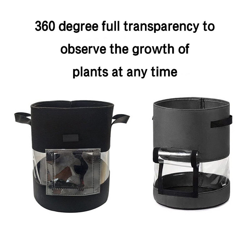 Žolės kamšteliai vejai Sodininkystei Laikyti Namų Sodo Daržovių Maišelis Daigų Maišelis Sodinimo Krepšys Su šešėliuojančiais vazonų padėklais