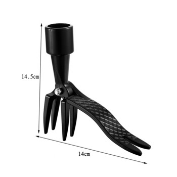 Weeder Stand Up Remover Root Proof Without Pole Alumina Claw Tools for Garden garden Accessories Outdoor Black 14,5*14cm